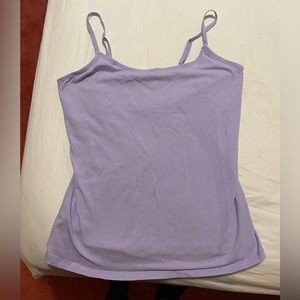 Pact maternity nursing tank top, size large.